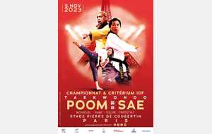Championnat &amp; Critérium IDF - POOMSAE