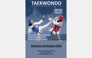 Championnat départemental 77 - COMBAT