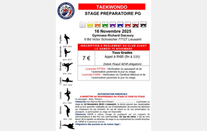 Stage Préparation PG - AEVB