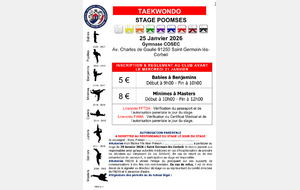 Stage Poomsae - AEVB